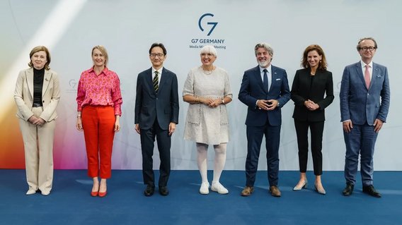 Bild zum Artikel: "G7-Medienminister treffen sich in Bonn"