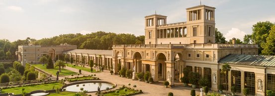 Orangerieschloss im Park Sanssouci