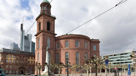 Die Paulskirche in Frankfurt am Main.