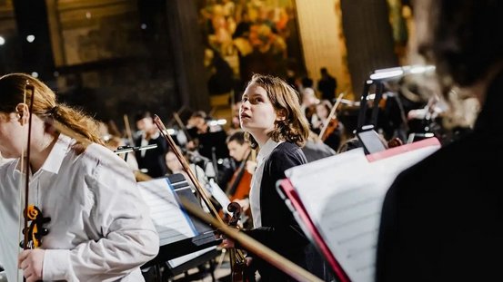 Foto vom Konzert im Pariser Panthéon