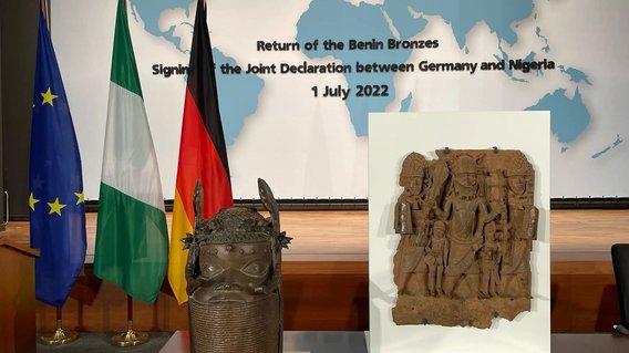 Bild zum Artikel: "Benin-Bronzen können zurückkehren"