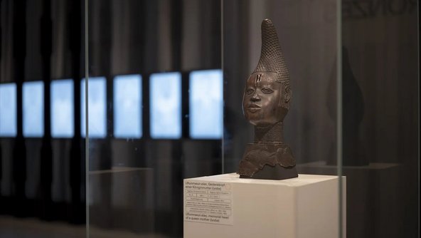 Benin-Bronze im Humboldt Forum