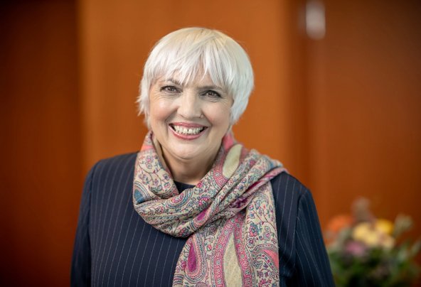 Kulturstaatsministerin Claudia Roth im Bundeskanzleramt