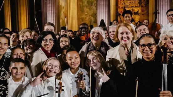 Foto vom Konzert im Pariser Panthéon