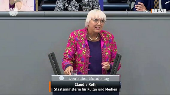 Bild zum Artikel: "Haushaltsdebatte im Bundestag"