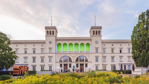 Der Hamburger Bahnhof in der Berliner Invalidenstraße